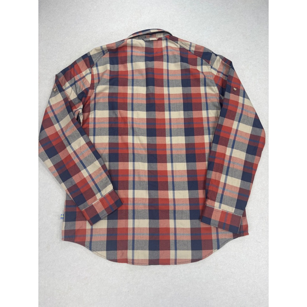 NWOT Fjallraven Fjallglim Shirt Long Sleeve Plaid Button Up Men's Large flannel - Picture 2 of 9